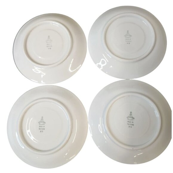 Vin. Mitterteich Bavaria Made in Germany Tea Cup, Saucer & Dessert Plate Set of - Picture 8 of 15